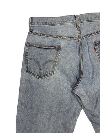 Levi's 550 Blue Relaxed Fit Denim Jeans 34W 30L