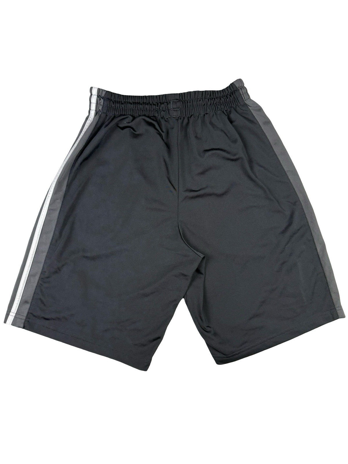 Adidas Grey Polyester Sport Active Shorts Medium