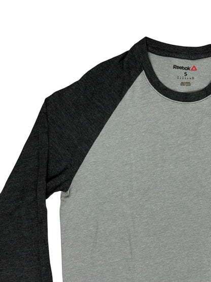 Reebok Grey 3/4 Long Sleeve Top Small