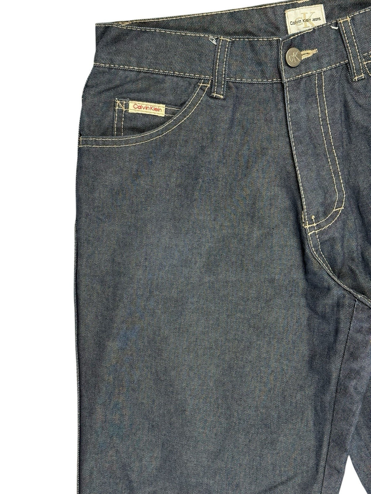 Calvin Klein Retro Blue Denim Jeans 28W 30L
