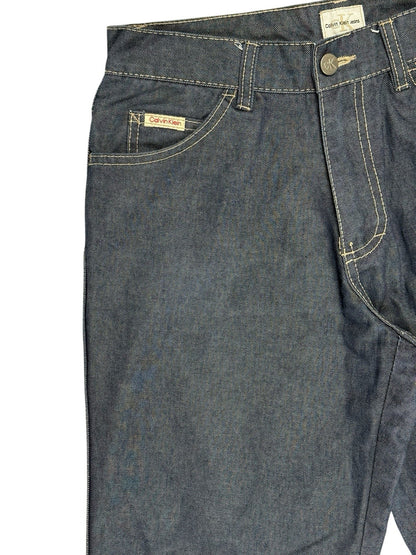 Calvin Klein Retro Blue Denim Jeans 28W 30L