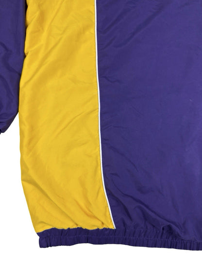 NFL Minnesota Vikings Purple 1/4 Zip Pullover Windbreaker 3XL