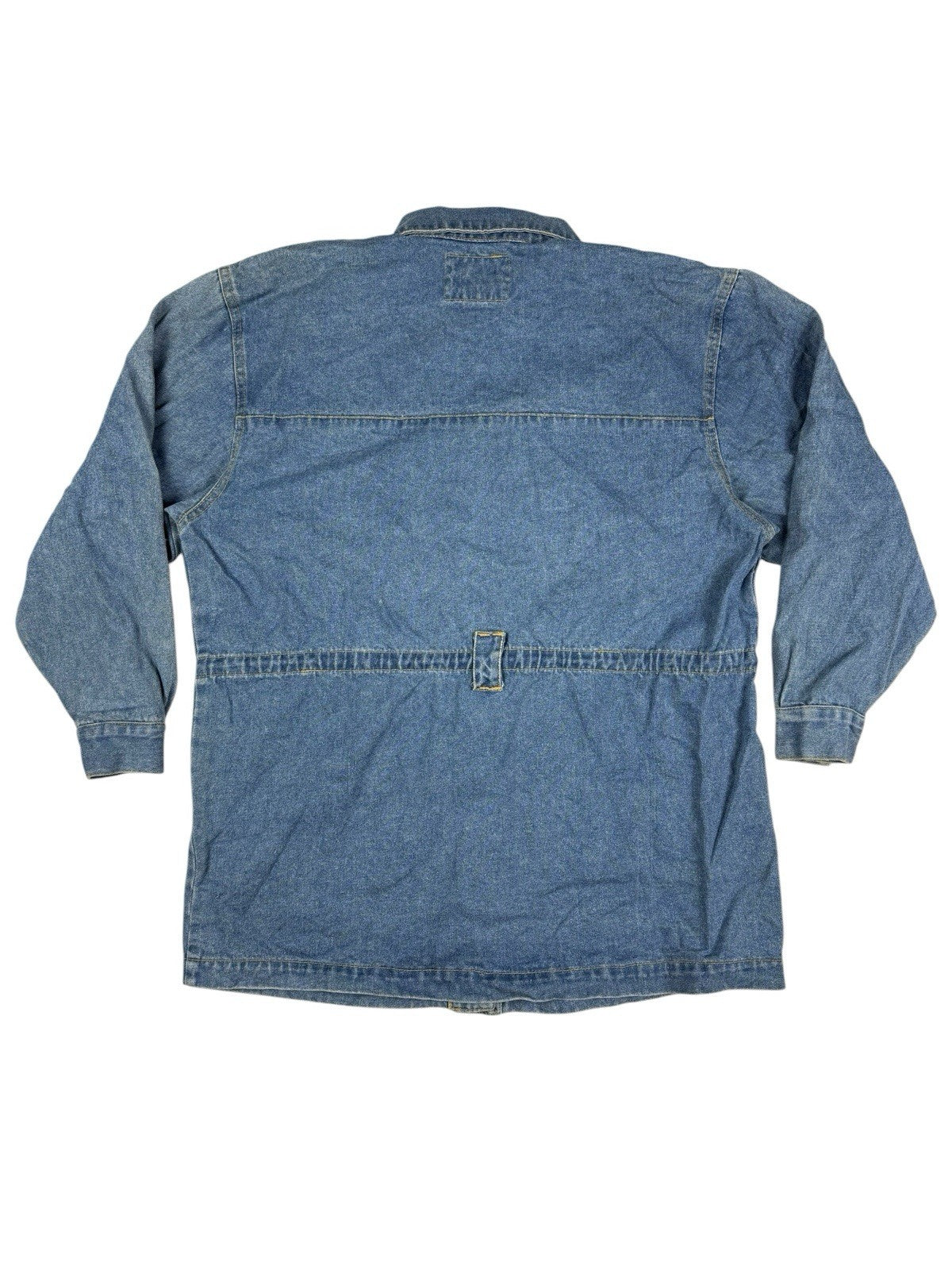 Jean Blue Vintage Blue Denim Work Jacket Small