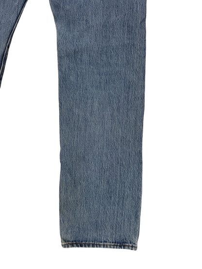 Levi's 501 Light Blue Straight Leg Denim Jeans 28W 30L