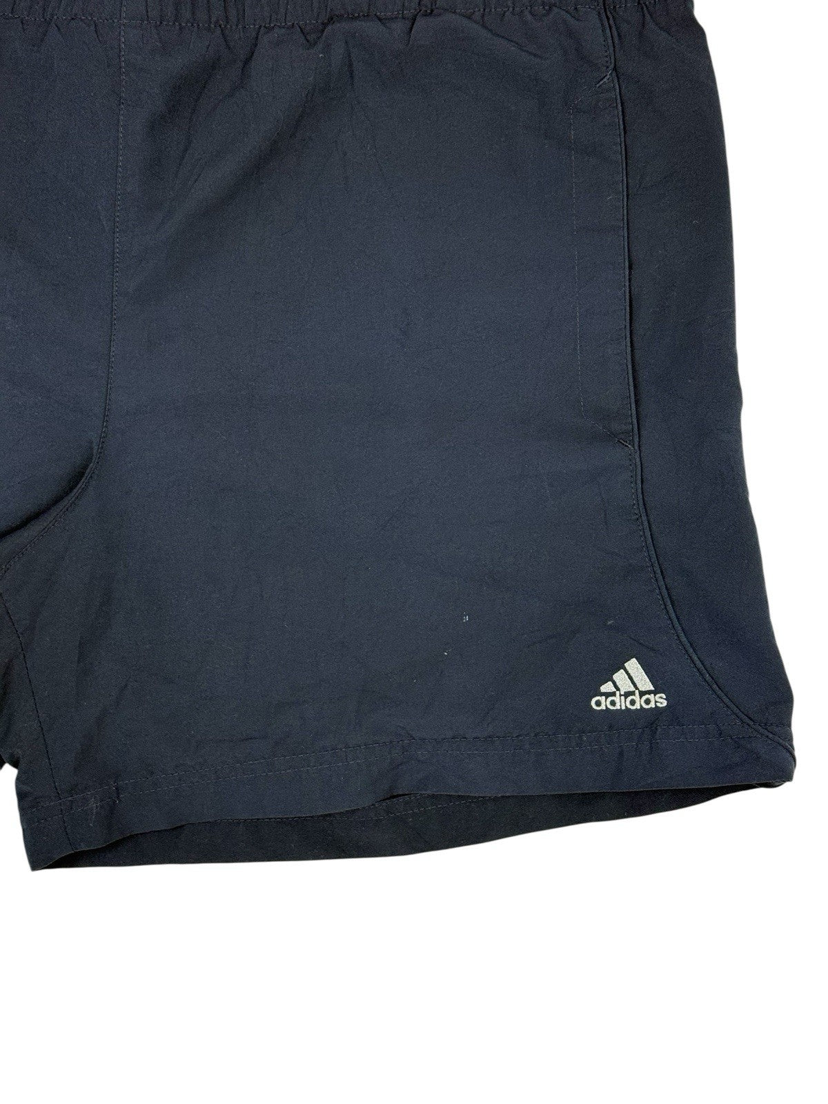 Adidas Retro Blue Mesh Lined Shorts 40W