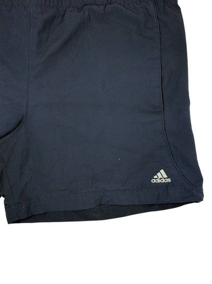Adidas Retro Blue Mesh Lined Shorts 40W