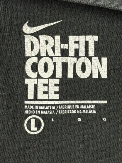 Nike Blue Dri Fit Cotton Top Large