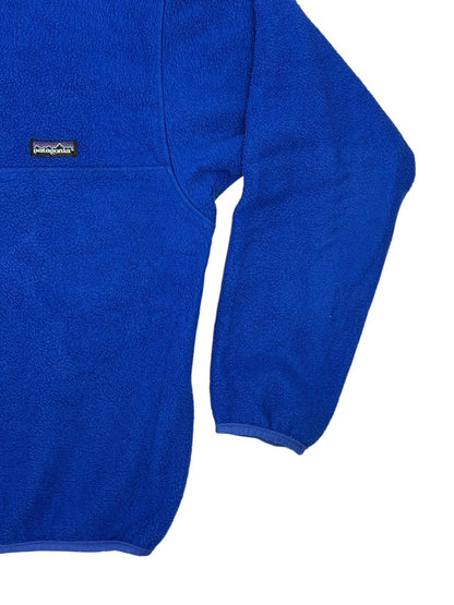 Patagonia Blue Retro Snap Fleece Jumper Size 12