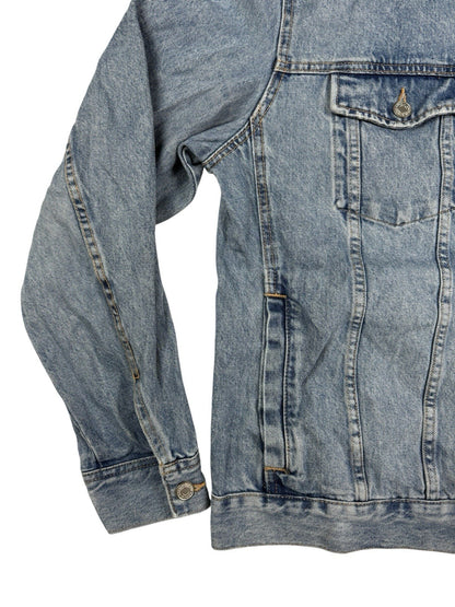 H&M Blue Denim Trucker Jacket Medium