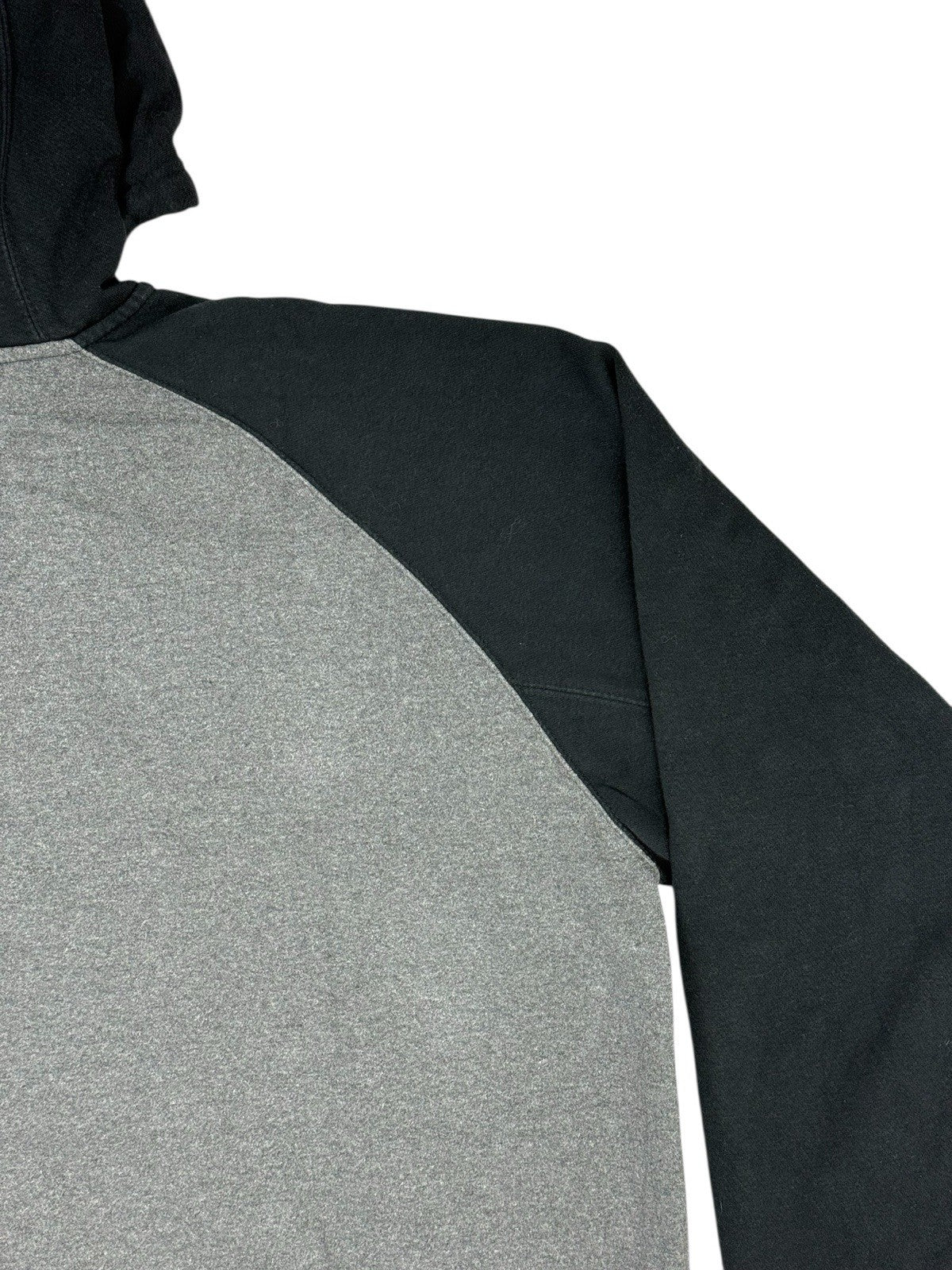 NFL Pittsburgh Steelers Retro Grey Zip Hoodie Jacket XL