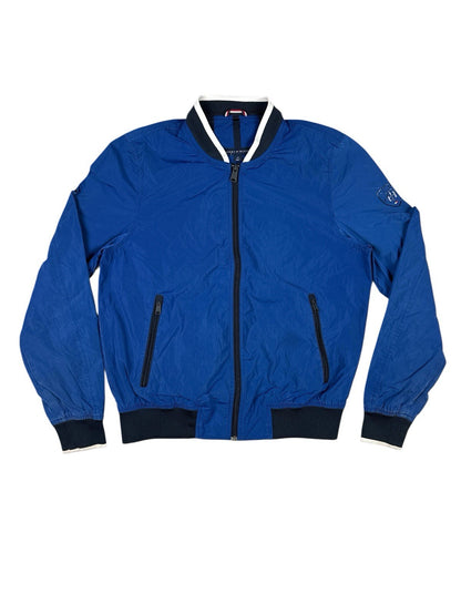 Tommy Hilfiger Blue Zip Bomber Track Jacket Small