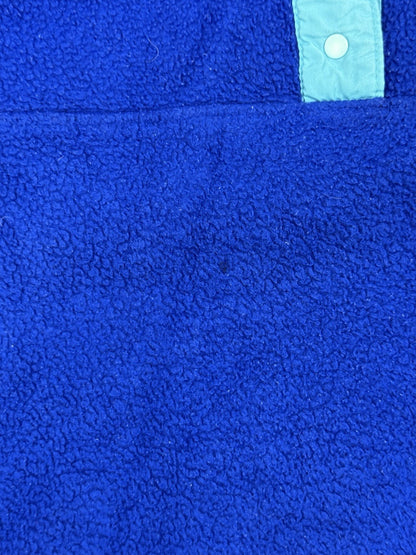 Patagonia Blue Retro Snap Fleece Jumper Size 12