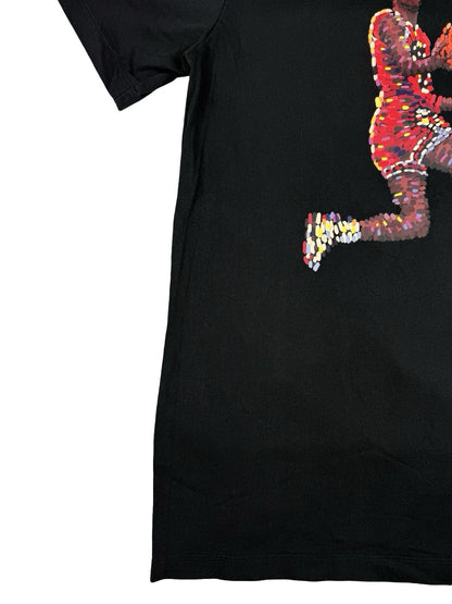 Nike Air Jordan Black Flight Essentials Printed Top Medium