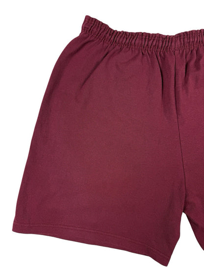 Champion Vintage Maroon Cotton Blend Sport Sweat Shorts XL (40-42)