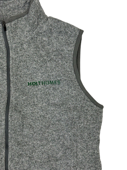 LL Bean Grey Zip Gillet Bodywarmer Medium