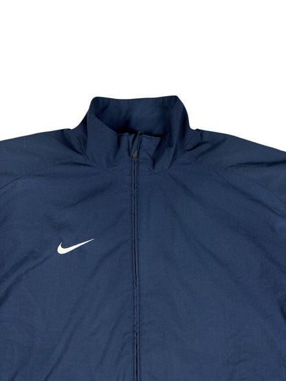Nike Retro Blue  Colourblock Embroidered Zip Track Jacket XL