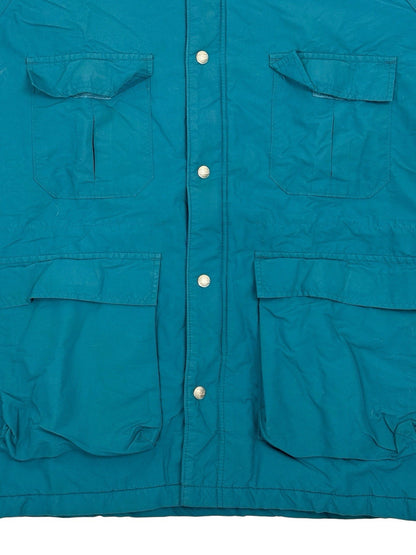 LL Bean Vintage Green Baxter State Parka Zip Jacket Large