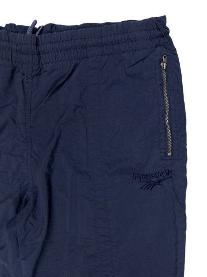 Reebok Vintage Lined Blue Tracksuit Bottoms Trousers XL