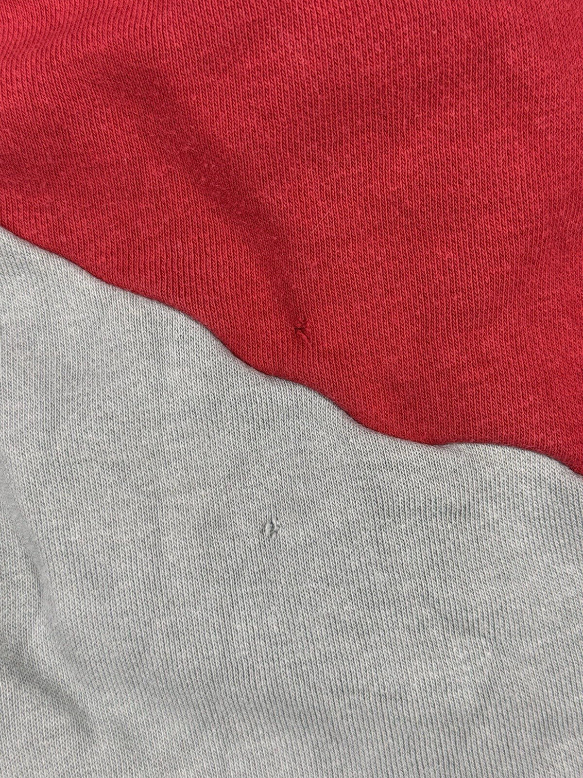 Nike Club Grey/Red Cotton Blend Galaxy Logo Sweat Shorts XL