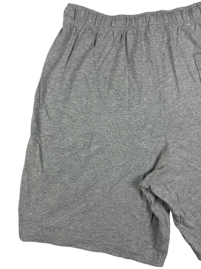 Nike Grey Cotton Jogger Lounge Sweat Shorts 2XL