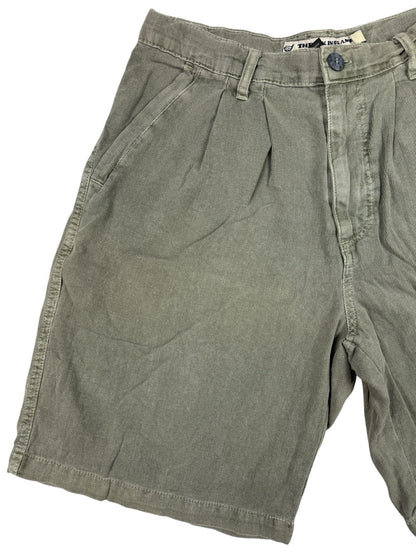U Wanna Bet SKINS GAME Green Retro Cotton Golf Shorts 32W