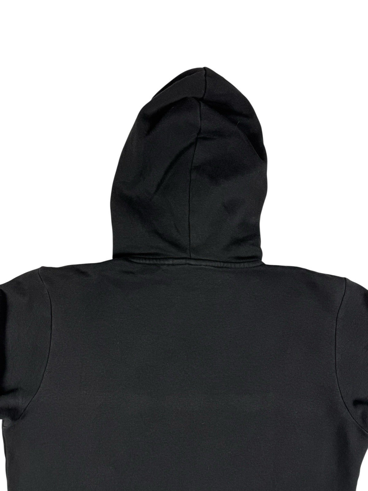 Adidas Black Big Printed Logo Pullover Hoodie Medium