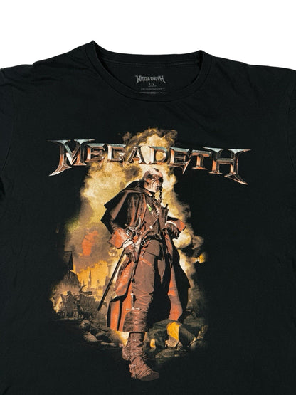 Megadeth Black Sick and Dying Lyrics Top Large