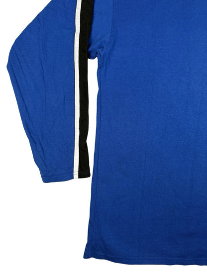 Buell Motorcycles Vtg Blue Long Sleeve Holoubek Milwaukee 40 Anniversary Top 3XL