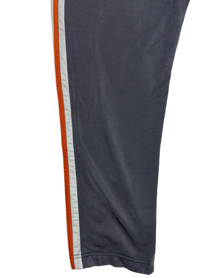 Adidas Vintage Y2K Grey Popper Adibreak Jogger Tracksuit Bottoms Medium
