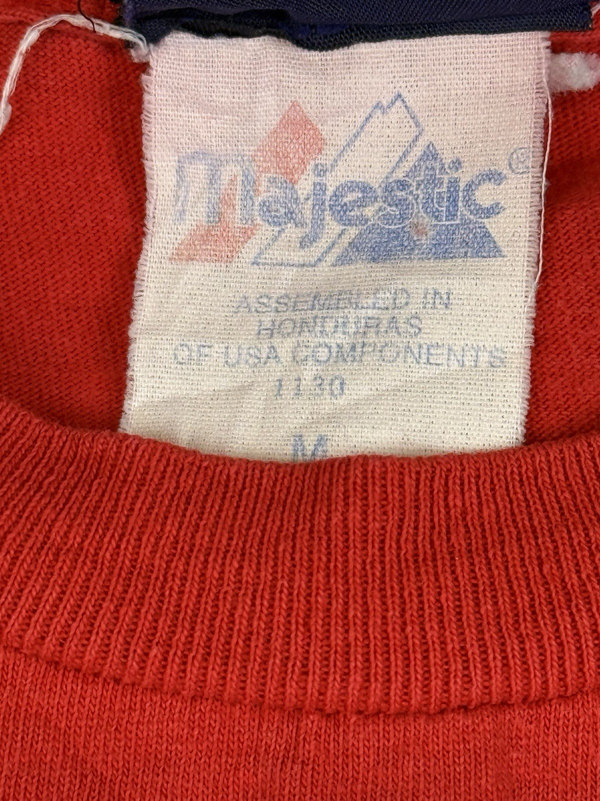 Majestic Vintage Reds Chicago Cubs Top Medium