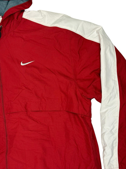 Nike Utah Utes Red Zip Long Parka Jacket 2XL