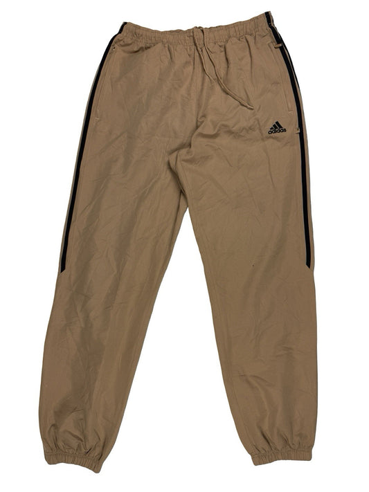 Adidas Retro Beige Lined Track Pant Trousers Medium (34W)