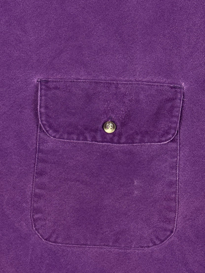 Vintage Rio Bravo Purple Cotton Button Up Heavyweight Shirt Large