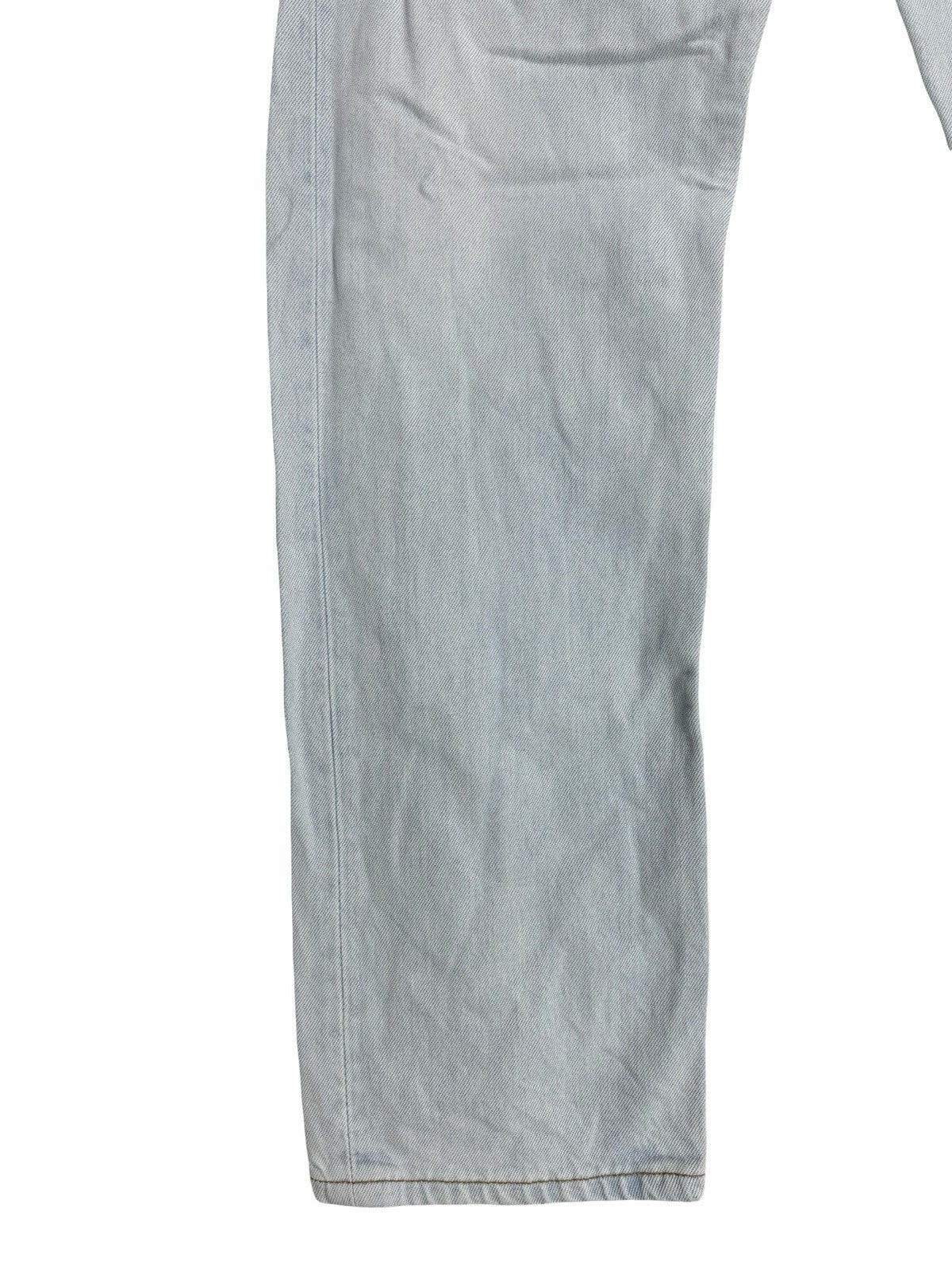 Levi's 501 Light Blue Vintage 00's Straight Leg Denim Jeans 33W 30L
