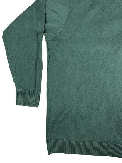 Lacoste Green 1/4 Zip Pullover Jumper Sweater 2XL