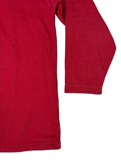 Tommy Hilfiger Retro Red V-Neck Jumper Small