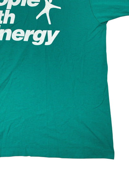 Vintage Big Print Green Gas Top Size XL