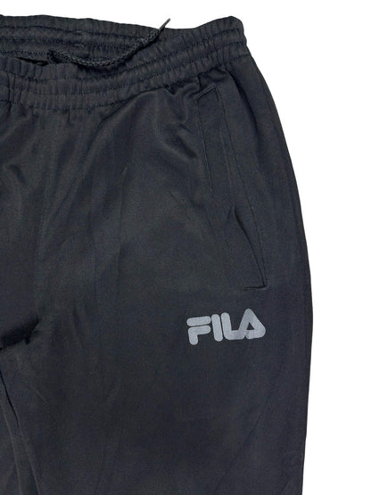 Fila Retro Black Tracksuit Bottom Trousers Youth XL (176)