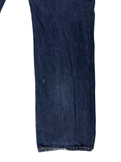 Levi's 514 Classic Straight Fit Blue Denim Jeans 36W 32L