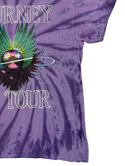 Journey Purple Tie Dye '79 Tour Music Band Top Medium