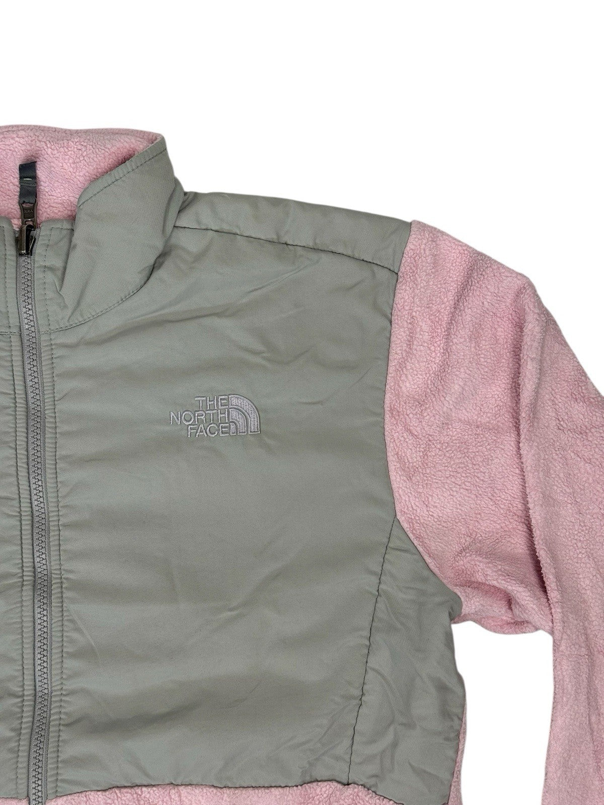 The North Face Pink Fleece Denali Zip Hiking Jacket Youth XL