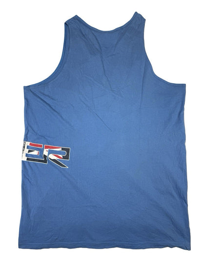 Quiksilver Retro Blue Australian Flag Sleeveless T-Shirt Tank Top 2XL