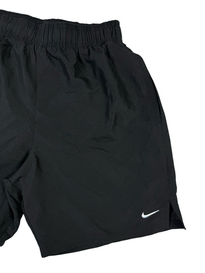 Nike Swim Black Polyester Web Lined Swim Trunk Shorts Small