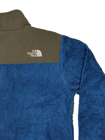 The North Face Blue Grey Fleece Zip Jacket Boys Large