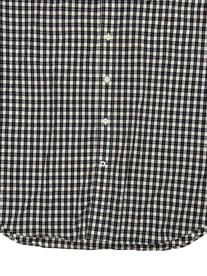 Nautica Retro Multicoloured Plaid Cotton Collared Shirt XL