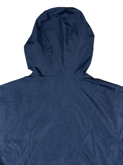 Champion Blue E&H Wasps College Hooded Zip Track Jacket Medium