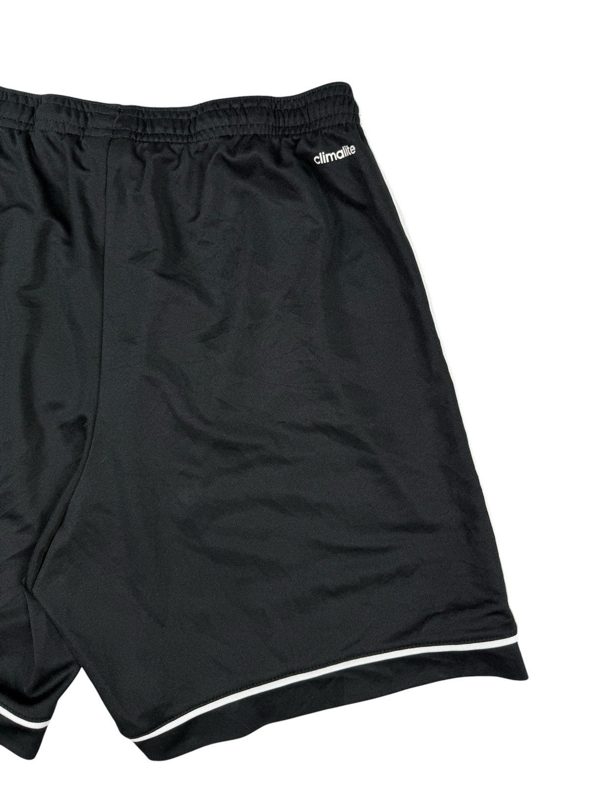 Adidas Black 3-Stripes Climalite Training Sport Shorts Medium