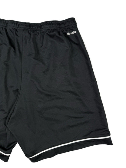 Adidas Black 3-Stripes Climalite Training Sport Shorts Medium