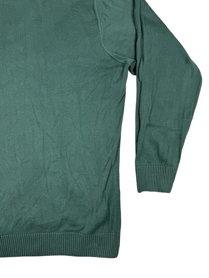 Lacoste Green 1/4 Zip Pullover Jumper Sweater 2XL