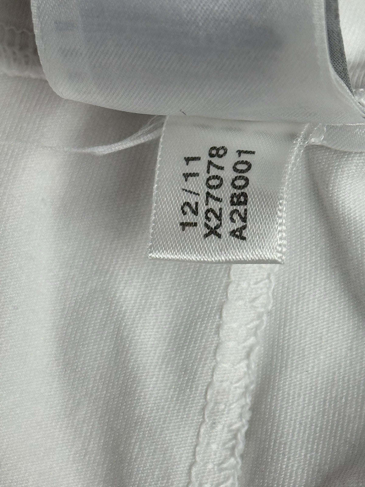 Adidas White Climalite Tracksuit Bottom Joggers Small (Size 8/10) WOMENS